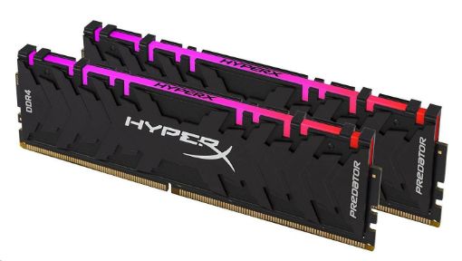 Obrázek DIMM DDR4 16GB 2933MHz CL15 (Kit of 2) XMP KINGSTON HyperX Predator RGB