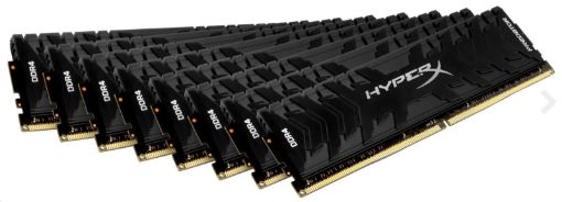 Obrázek DIMM DDR4 128GB 3000MHz CL15 (Kit of 8) KINGSTON HyperX Predator