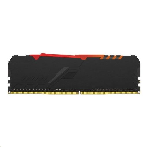 Obrázek DIMM DDR4 8GB 3600MHz CL17 KINGSTON HyperX FURY Black RGB