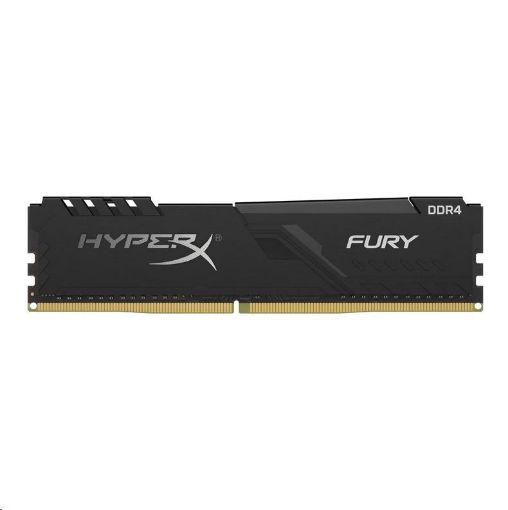 Obrázek DIMM DDR4 8GB 2400MHz CL15 KINGSTON HyperX FURY Black 8Gbit