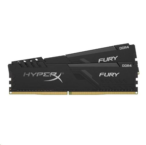 Obrázek DIMM DDR4 64GB 3000MHz CL16 (Kit of 2) KINGSTON HyperX FURY Black