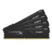 Obrázek DIMM DDR4 16GB 2666MHz CL16 (Kit of 4) KINGSTON HyperX FURY Black