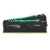 Obrázek DIMM DDR4 16GB 3000MHz CL15 (Kit of 2) KINGSTON HyperX FURY Black RGB