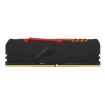 Obrázek DIMM DDR4 8GB 2666MHz CL16 KINGSTON HyperX FURY Black RGB