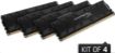 Obrázek DIMM DDR4 32GB 3000MHz CL15 (Kit of 4) XMP KINGSTON HyperX Predator