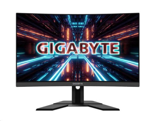 Obrázek GIGABYTE LCD - 27" Gaming monitor G27QC A, 2560x1440 QHD, 250cd/m2, 1ms, 2xHDMI 2.0, 2xDP 1.2, curve, VA, 165Hz