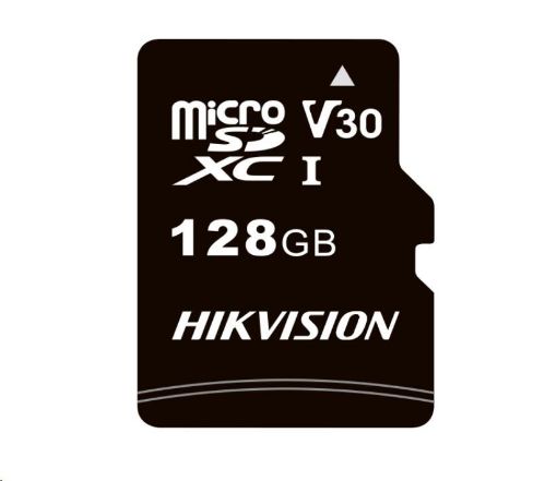 Obrázek HIKVISION MicroSDXC karta 128GB C1 (R:92MB/s, W:40MB/s) + adapter