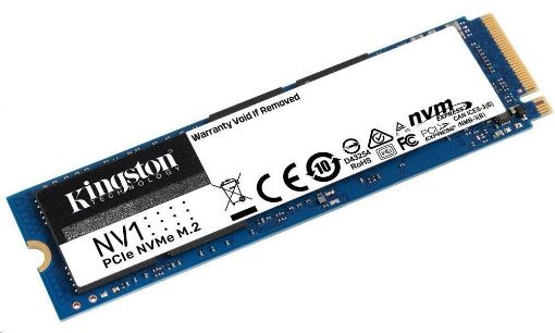 Obrázek Kingston SSD 1000GB NV1 M.2 2280 NVMe™ PCIe Gen (R 2100MB/s; W 1700MB/s)