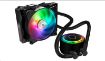 Obrázek Cooler Master vodní chladič MasterLiquid ML120R RGB, 157mm x 120mm radiátor, 2 x 120mm RGB ventilátory, Univ. socket