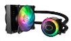 Obrázek Cooler Master vodní chladič MasterLiquid ML120R RGB, 157mm x 120mm radiátor, 2 x 120mm RGB ventilátory, Univ. socket