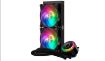 Obrázek Cooler Master vodní chladič MasterLiquid ML240R RGB, 277mm x 120mm radiátor, 2 x 120mm RGB ventilátory, Univ. socket