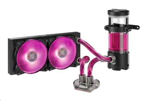 Obrázek Cooler Master vodní chladič MasterLiquid Maker 240, univ. socket, 240mm PWM fan, čerpadlo