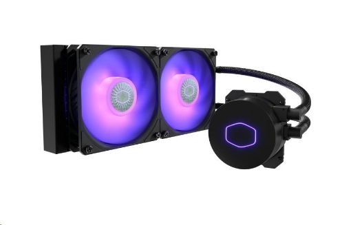 Obrázek Cooler Master vodní chladič MasterLiquid ML240L RGB V2, 240mm AiO Liquid