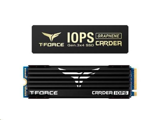 Obrázek T-FORCE SSD CARDEA IOPS, M.2 NVMe 1TB (R:3400 MB/s, W:3000 MB/s) 680K/670K IOPS Max(4K R/W)