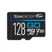 Obrázek TEAM MicroSDXC karta 128GB GO CARD UHS-I U3 + SD adapter