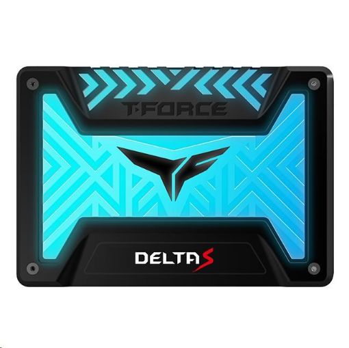 Obrázek T-FORCE SSD 2.5" 500GB Delta S RGB (12V), 3D NAND, Black