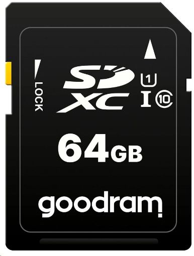 Obrázek GOODRAM SDXC karta 64GB (R:100/W:10 MB/s) UHS-I Class 10