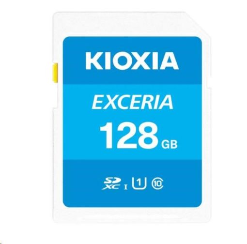 Obrázek KIOXIA Exceria SD card 128GB N203, UHS-I U1 Class 10