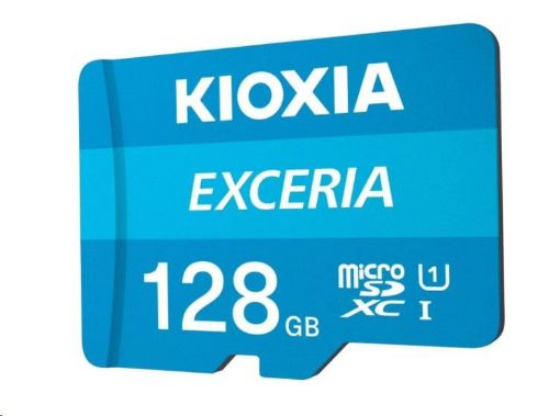 Obrázek KIOXIA Exceria microSD card 128GB M203, UHS-I U1 Class 10