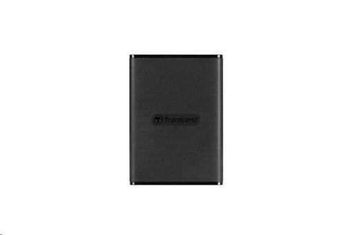 Obrázek TRANSCEND externí SSD ESD270C 500GB, Portable, USB 3.1 Gen.2, Type C & A, two cables 520/460 MB/s, black/černá