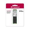 Obrázek TRANSCEND SSD MTS832S, Single Side, 512GB, M.2 2280, SATA B+M Key, TLC