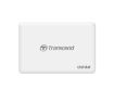 Obrázek TRANSCEND Card Reader F8 + USB kabel, USB 3.0, White