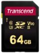 Obrázek TRANSCEND SDXC karta 64GB 700S, UHS-II U3 Class 10 (R:285/W:180 MB/s)