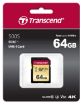 Obrázek TRANSCEND SDXC karta 64GB 500S, UHS-I U3 V30 (R:95/W:60 MB/s)