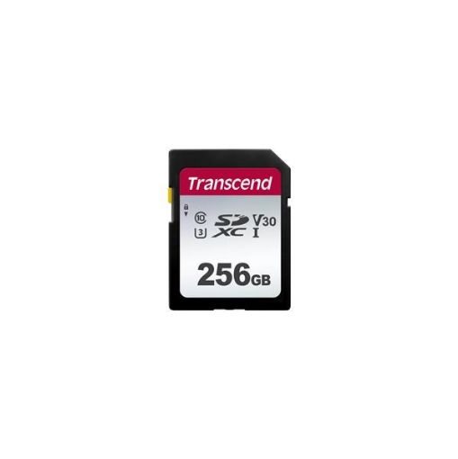 Obrázek TRANSCEND SDXC karta 256GB 300S, UHS-I U3 V30 (R:95/W:45 MB/s)