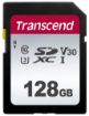 Obrázek TRANSCEND SDXC karta 128GB 300S, UHS-I U3 V30 (R:95/W:45 MB/s)
