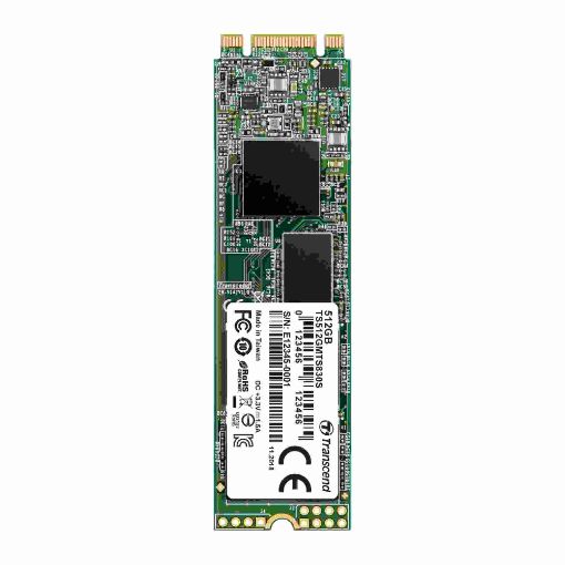 Obrázek TRANSCEND SSD MTS830S 512GB, M.2 2280, SATA III 6Gb/s, TLC, bulk