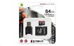 Obrázek Kingston 64GB microSDXC React Plus SDCR2 + Adapter + MLPM čtečka