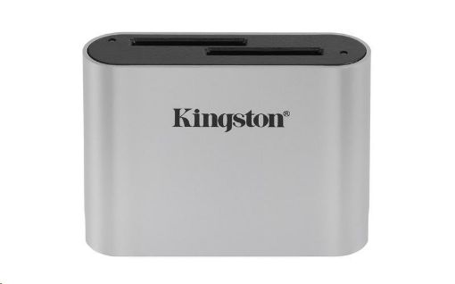 Obrázek Kingston USB3.2 Gen1 Workflow Dual-Slot SDHC/SDXC UHS-II Card Reader