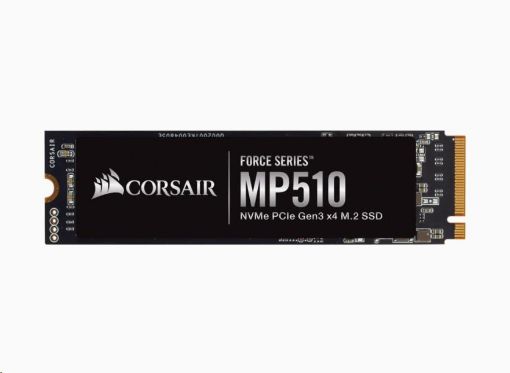 Obrázek CORSAIR SSD 4TB Force MP510 M.2 2280 PCIe Gen 3.0 x4 (R/W: 3480/2700MB/s; 580/680K IOPS)