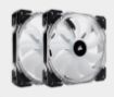 Obrázek CORSAIR ventilátor HD140 RGB LED High Performance 140mm, 2 pack