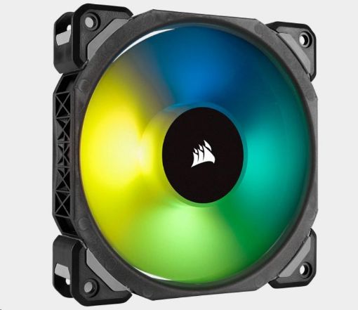 Obrázek CORSAIR ventilátor ML120 PRO RGB, 120mm Premium Magnetic Levitation RGB LED PWM Fan, Single Pack