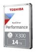 Obrázek TOSHIBA HDD X300 14TB, SATA III, 7200 rpm, 256MB cache, 3,5", BULK