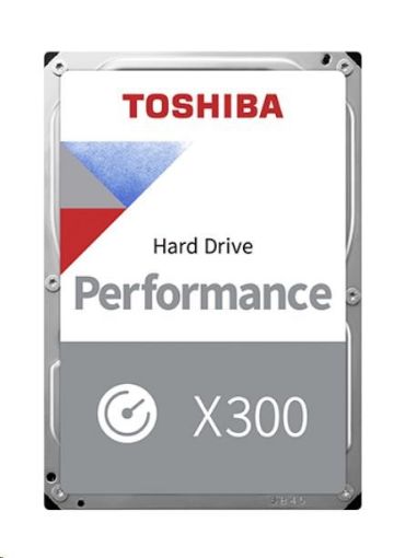 Obrázek TOSHIBA HDD X300 4TB, SATA III, 7200 rpm, 128MB cache, 3,5", BULK