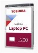 Obrázek TOSHIBA HDD L200 Laptop PC (SMR) 2TB, SATA III, 5400 rpm, 128MB cache, 2,5", 9,5mm, BULK