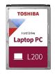 Obrázek TOSHIBA HDD L200 Mobile (CMR) 500GB, SATA III, 5400 rpm, 8MB cache, 2,5", 7mm, BULK