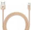 Obrázek ADATA Sync & Charge Lightning kabel - USB A 2.0 C89, 100cm, hliníková, zlatá