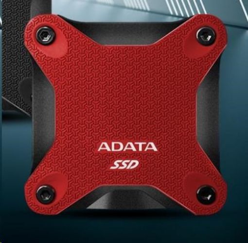 Obrázek ADATA External SSD 240GB ASD600Q USB 3.1 červená