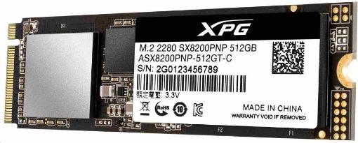 Obrázek ADATA SSD 512GB XPG SX8200 Pro PCIe Gen3x4 M.2 2280 (R:3500/W:3000 MB/s)