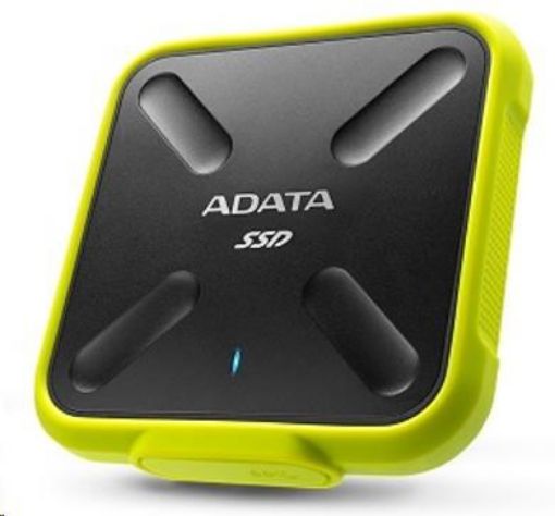 Obrázek ADATA External SSD 512GB ASD700 USB 3.0 černá/žlutá