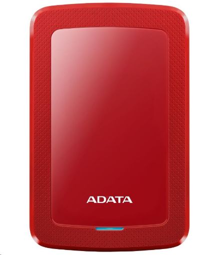 Obrázek ADATA Externí HDD 1TB 2,5" USB 3.1 HV300, červený