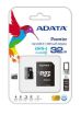 Obrázek ADATA MicroSDHC karta 32GB UHS-I Class 10, A1 + SD adaptér, Premier