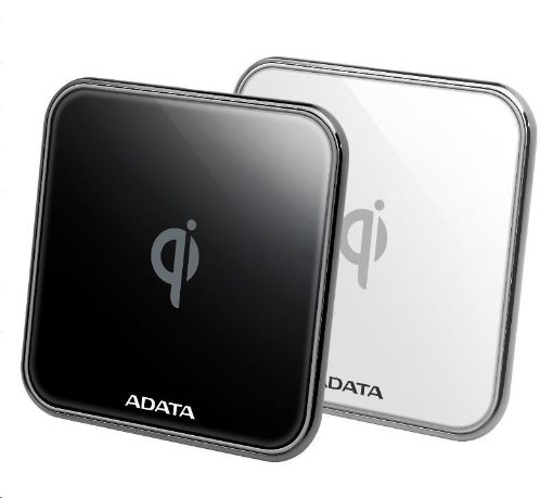 Obrázek ADATA Charging pad CW0100, wireless, black / nabíjecí podložka, bezdrátová, černá