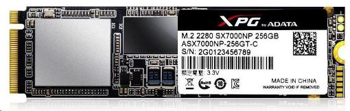 Obrázek ADATA SSD 256GB XPG SX7000 M.2 2280 (R:1370/W:850 MB/s)