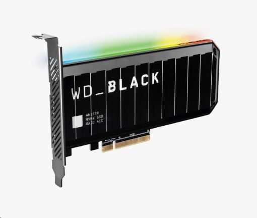 Obrázek WD BLACK SSD NVMe 4TB PCIe AN1500,Gen3, (R:6500, W:4100MB/s)