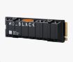 Obrázek WD BLACK SSD NVMe 500GB PCIe SN850,Gen4, (R:7000, W:4100MB/s)+Chladič